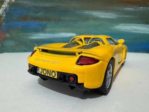 PORSCHE Carrera GT Model Diecast Personal Name Toy Car boy girl dad BIRTHDAY boy - Picture 4 of 9
