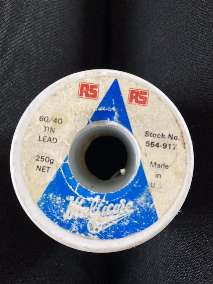 Rs Pro Wire, Lead Solder 60/40 Tin Lead 250g eBay