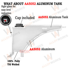 Aluminum Coolant Overflow Reservoir Tank For 1999 2000-2005 Ford F250 F350 F450