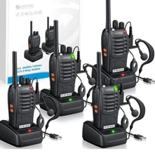 Esynic 888S PMR/FRS Version Walkie Talkie Long Range Two Way Ham Radio