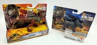 Jurassic World Coelurus + Nasutoceratops Dinosaurier Figur - Mattel Neu Ovp