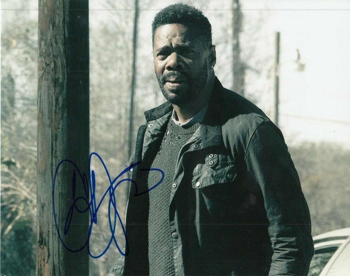COLMAN DOMINGO signed (FEAR THE WALKING DEAD) 8X10 Victor Strand