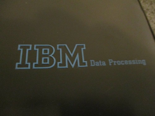 1960s ABMA/NASA- IBM DESK NAME PLATE "GEM REGION" & IBM LETTER HOLDER+BINDER - 第 3/12 張圖片