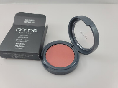 Dome Beauty Cheek Envy Pressed Powder Blush ENGLISH ROSE 0.088 oz Travel
