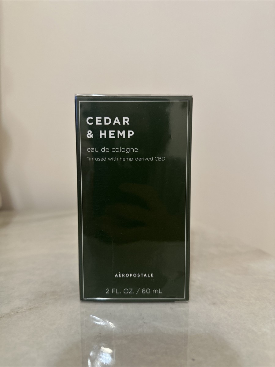 Aeropostale Cedar Hemp Cologne Full Size 2oz New In Sealed Box