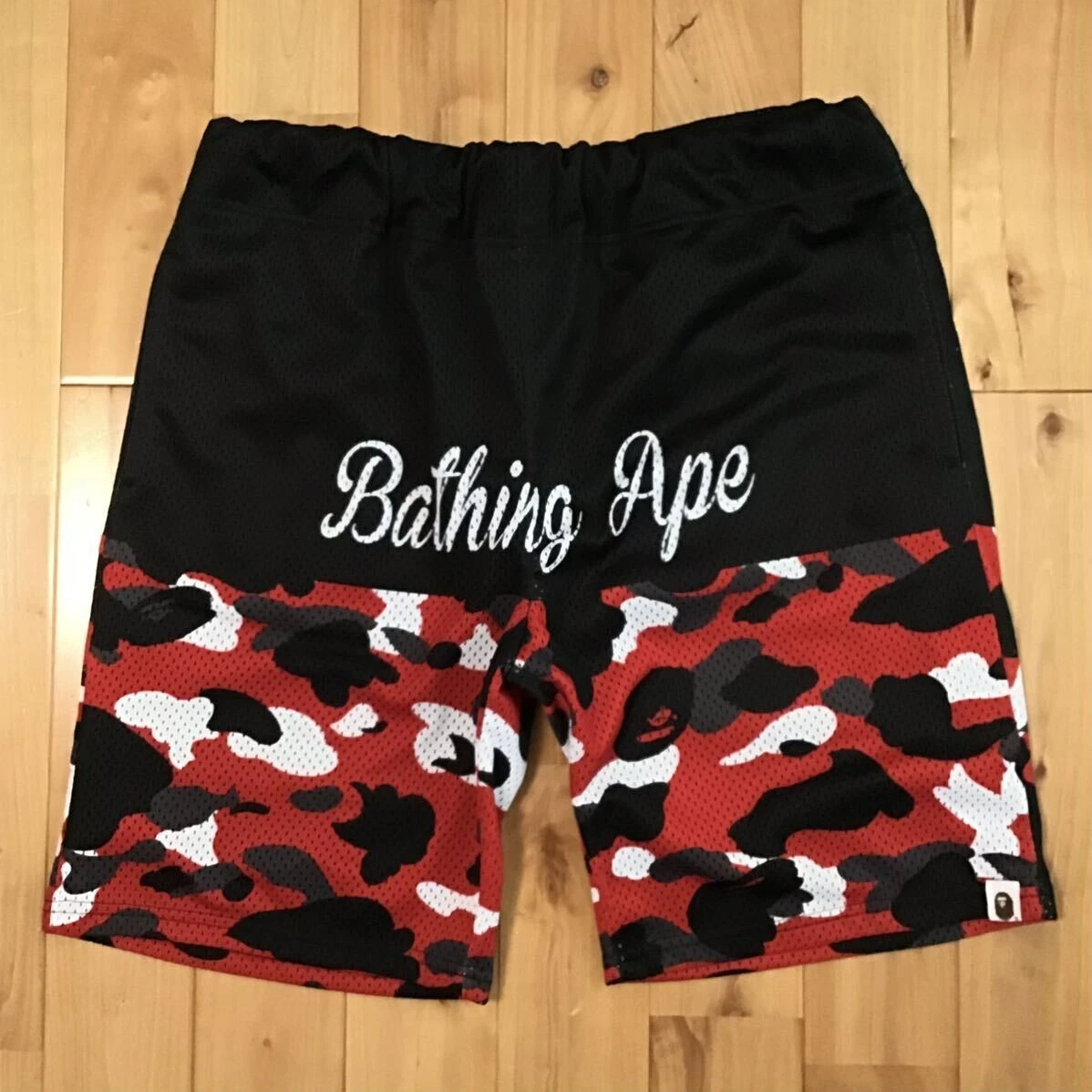 A Bathing Ape Red Shorts for Men for sale | eBay
