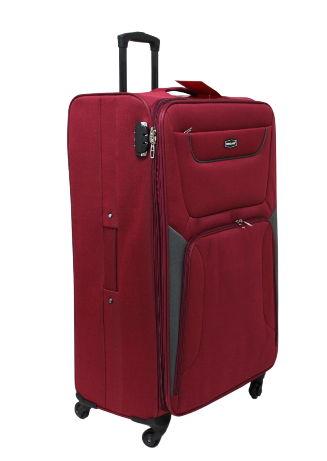 Large 4 Wheel Suitcase Expandable Lightweight Hand Luggage Travel Cabin Trolley eBay