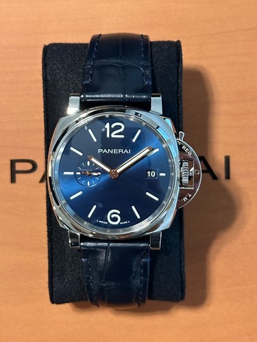 Panerai Luminor Due 42mm Blue Dial Automatic Men's Watch - PAM01274