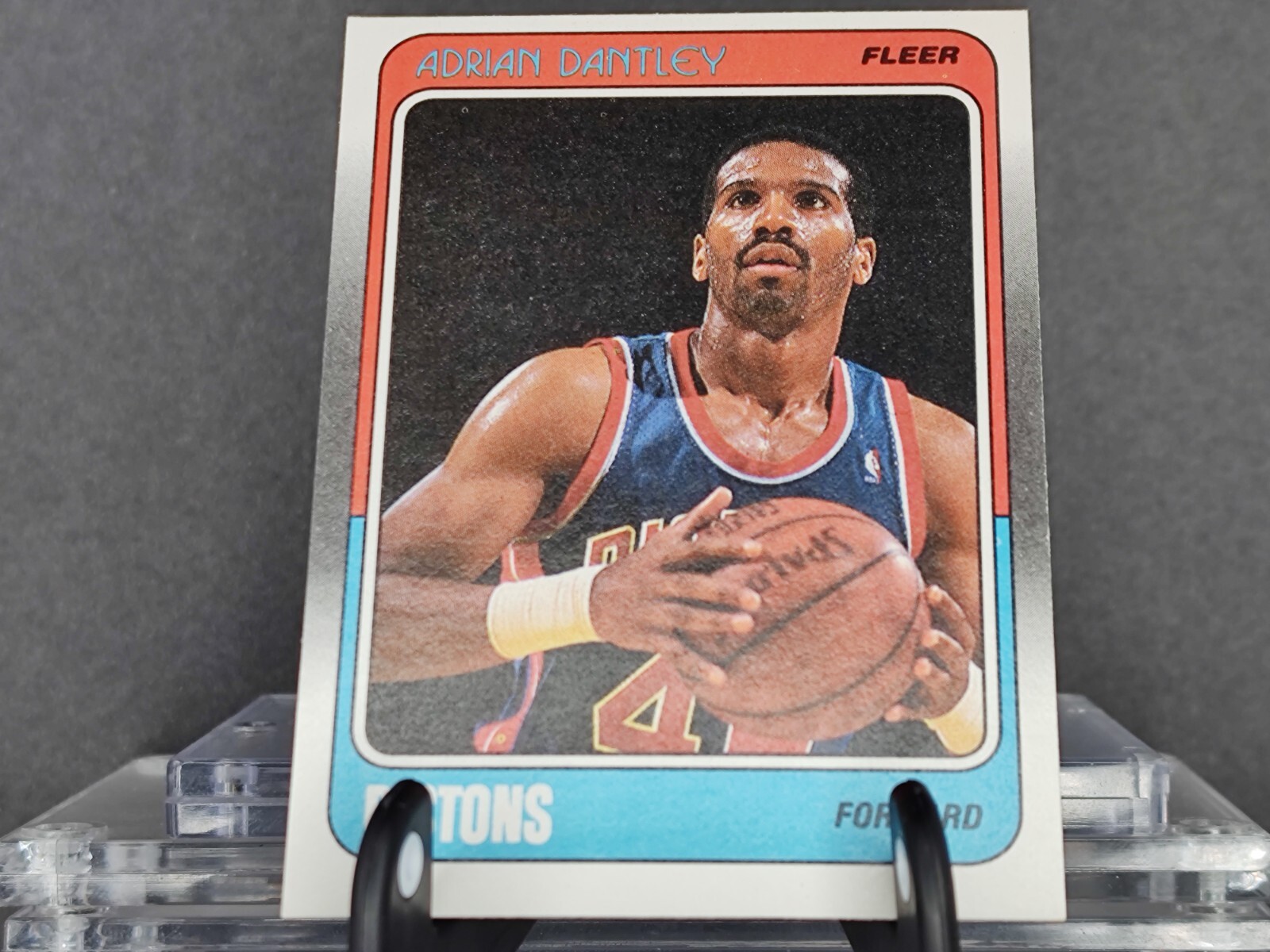 1988 Fleer Basketball #39 Adrian Dantley    Detroit Pistons