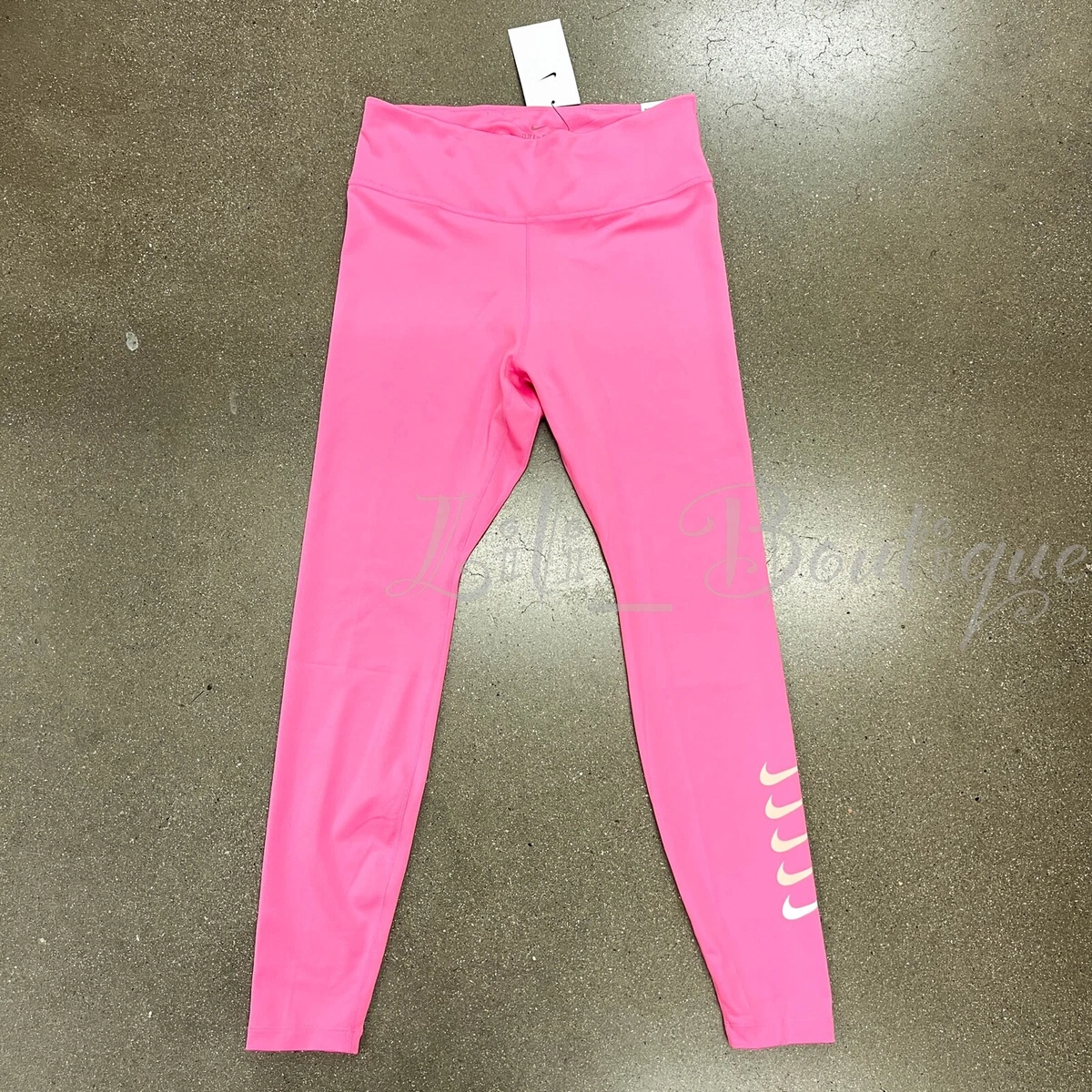 NWT WOMEN'S NIKE SWOOSH RUN RUNNING PANTS LEGGINGS XS