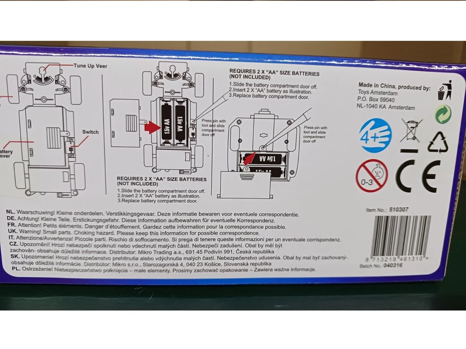 Funk Auto Spielzeug RC Fahrzeug Ferngesteuert Rally Car 14 cm Fernsteuerung Neu - Bild 3 von 3