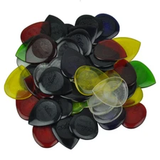 50 pcs New Heavy 2mm Water Drop Guitar Picks Plectrums For Electric Guitar Jazz