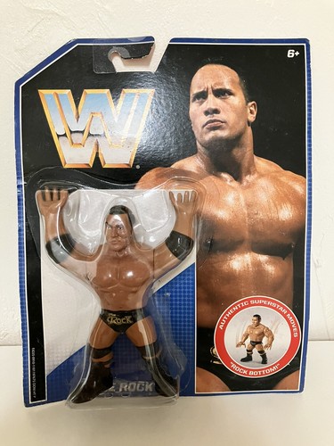 The Rock WWE Retro Action Figure 2017 Mattel Moves...