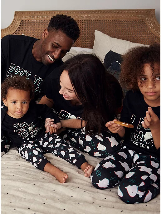 Family Halloween matching boo crew Pyjamas Kids Glow in dark NO RETURNS eBay