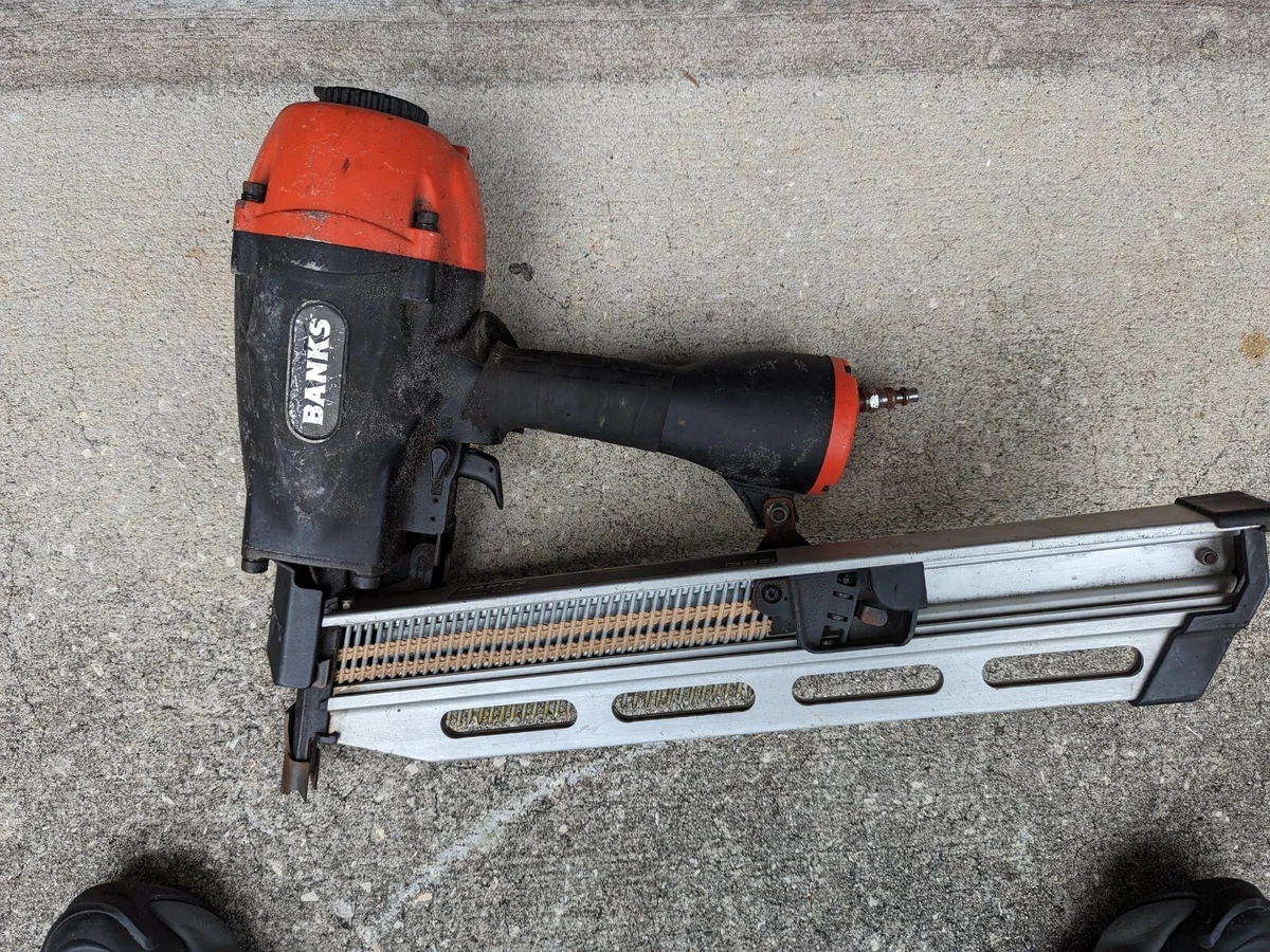 Banks 21 round head framing nailer deals