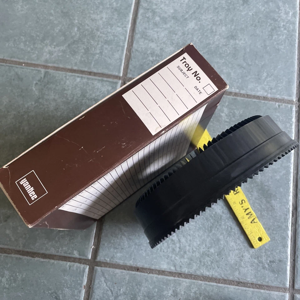 Yankee Circular Magazine 100 Slide Tray Vintage For 2x2 Slides 35mm Carousel - Image 4 of 4