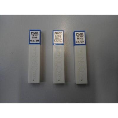 3 NEO MINE REFILL LEADS 0.5mm 3H pilot tubes