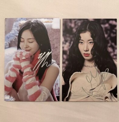 2 x ITZY Gold Albums With Ryujin Chaeryeong Postcards (NO Photocard)