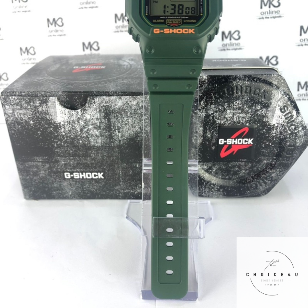 Casio G Shock DW-5600RB-3 Men's Digital GREEN Resin Strap Casio G Shock DW-5600RB-3 Men's Digital GREEN Resin Strap