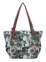 Picard Sonja Shoulder Bag Schultertasche Tasche Flowerbed TüRkis GrüN Neu