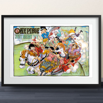 One Piece - Chapter 771 Shonen Jump Art Spread 11x17 - Art Poster anime netflix