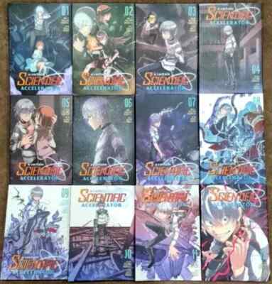 A Certain Scientific Accelerator Manga English Version Vols. 1-12(END)-DHL