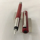 Parker Maroon Plastic Steel Medium nib+Converter UK as Mint