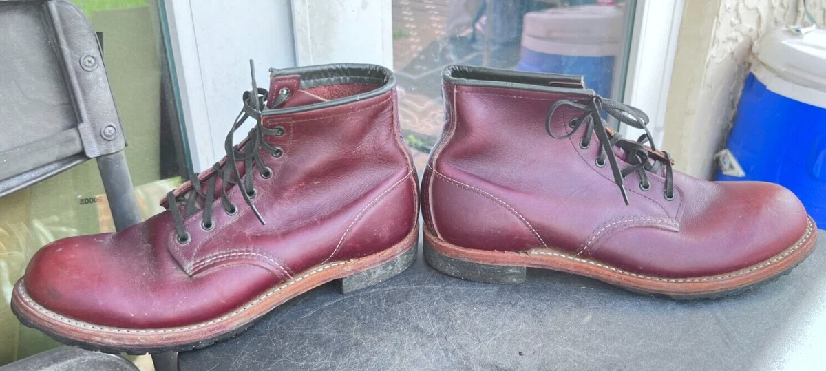 Red Wing 9411 Beckman Black Cherry Featherstone MEN BOOTS SZ 9.5 D