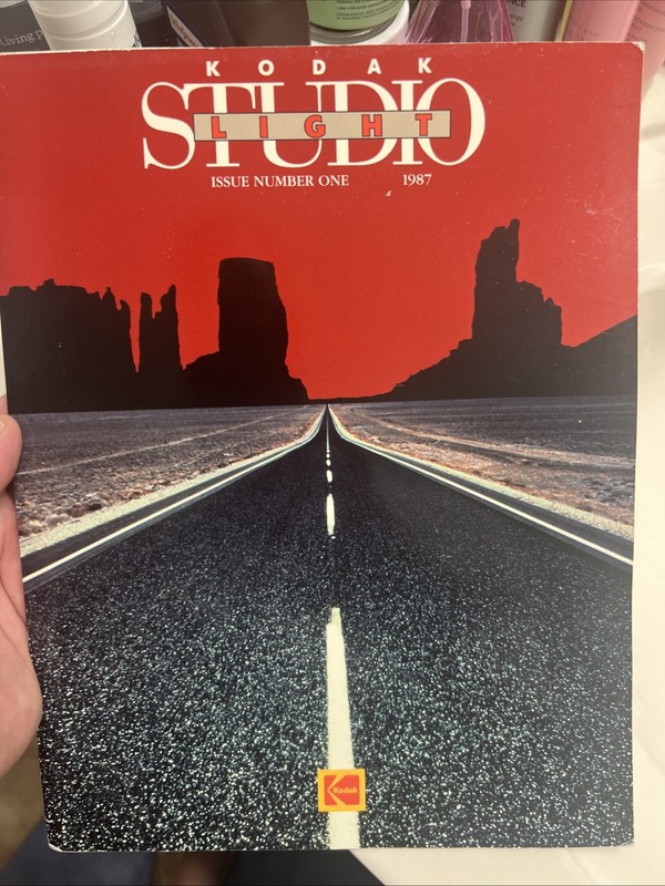 Kodak Studio Light Photography Magazine 1987 Issue #1