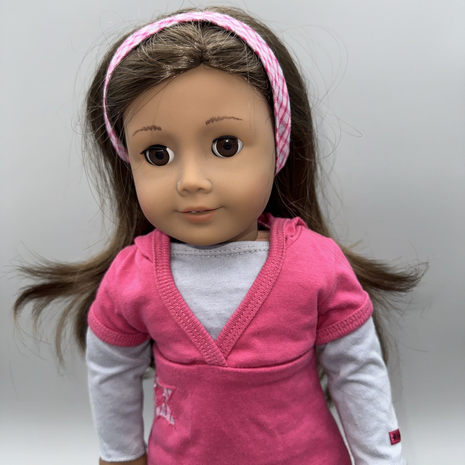 Retired American Girl JLY #29 Truly Me Doll Brown Hair Brown Eyes 18&rdquo;
