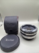 Vivitar Auto 2X Custom Tele-Converter Model 2X-4 lens  Case Japan