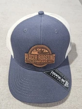 Branded Bills Essential 300 Hat Placer Roasting Company Patch Trucker Cap Gray