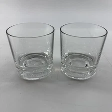 Pair of Heavy Wild Turkey Kentucky Bourbon Whiskey Glasses Rocks - 2 Glasses