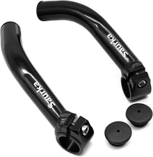 Bike Bar Ends, Aluminium Alloy MTB Bicycle Handlebar Ends, Bike Bar Extender,...