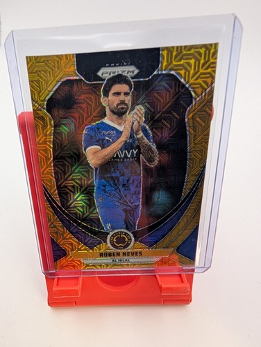 2025 Panini Prizm FIFA Club World Cup RUBEN NEVES Al Hilal 9/25  Gold Mojo