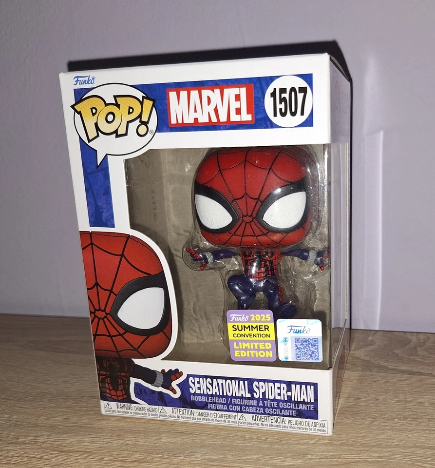 Funko Pop! Marvel 1507 Sensational Spider-Man - Imagen 1 de 4
