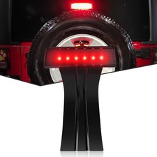 Nilight LED Third Brake Lights High Mount Stop Tail Light with Smoked Lens for 2