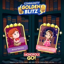 Golden Blitz Monopoly Go   Amortentia  Hermione's Arrival  Super Fast Delivery