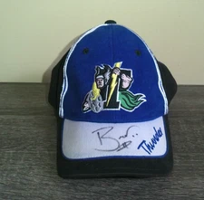 Vintage Trenton Thunder Hat 2002–2007 Logo – Signed Youth Strapback Cap Yankees