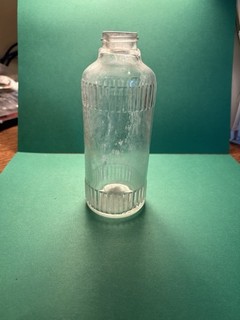 Vintage Pepsodent Antiseptic screw top bottle 5 1/2" Tall