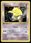 Pokemon Cards Drowzee 49/102 1st Edition Base Set Shadowless Common NM *5
