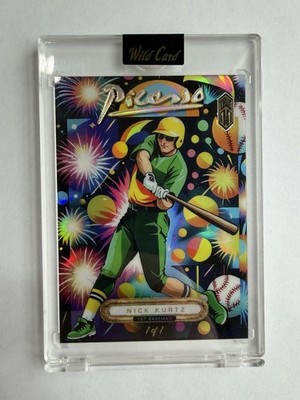 Nick Kurtz Picasso TRUE 1/1 Fireworks 2025 Wild Card Comix Epic Rookies 