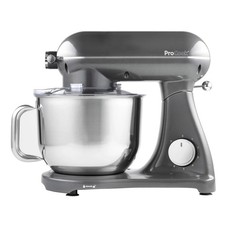 ProCook Stand Mixer 1800W with 6L Bowl 6 Speed Settings - Gun Metal 9446 Grade C