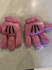 A Pair of Plush Pink Disney Parks Gloves Minnie Mouse . — photo 2
