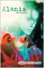 Alanis Morissette Jagged Little Pill Music Mini Poster 11.5 x 17.5 in. Laminated