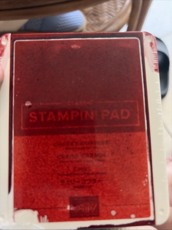 Stampin Up Cherry Cobbler Ink Pad