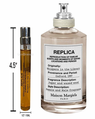 MAISON MARGIELA REPLICA WHISPERS IN THE LIBRARY EDT TRAVEL SPRAY