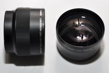 Canon Conversion Lens Adaptor LA-DC58H with 58mm 2.0x telephoto lens for G7/G9