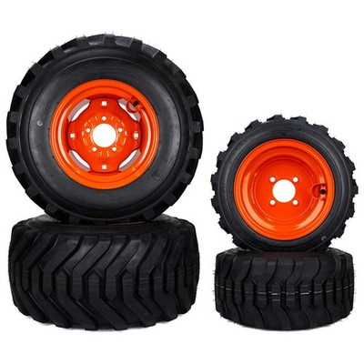 4) Industrial Tire Assm 26x12.00-12 18x8.50-10 Kubota K2561-17610