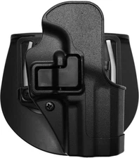 BlackHawk CQC SERPA Holster w/ Beltloop & Paddle, Right Hand, Black: 410516BK-R